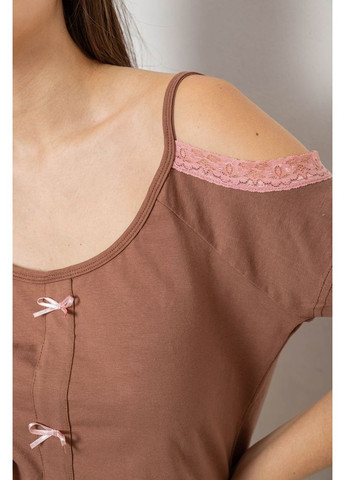 Коричневая всесезон пижама женская,, 243r1602-014 Isik