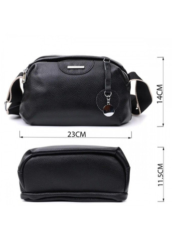 Молодіжна жіноча шкіряна сумка через плече 22592 Vintage (298793379)