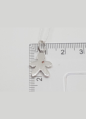Срібна підвіска Хлопчик з фіанітами. 500204-КРКОЛГР Харківська ювелірна фабрика (299153330)