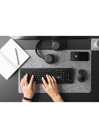 Клавіатура бездротова KS260 WL EN/UKR Black (-KS260WB) 2E (370618085)