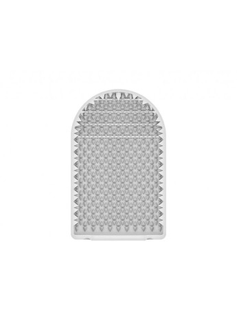 Міні мастурбатор нереалістичний Pocket Crystal Mist, з рельєфом, білий Tenga (297131529)