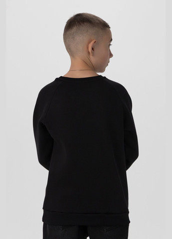 Mago свитшот однотонный детский t360-1 146 см черный (2000990169495w) shop (2000990169495) черный повседневный