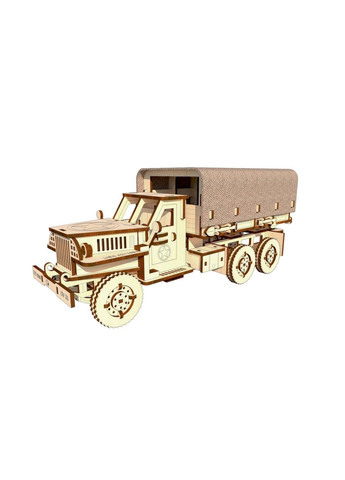 Деревянный конструктор "Военный грузовик STUDEBAKER", 176 деталей Pazly (288188925)
