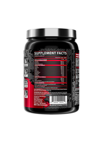 Предтренировочный комплекс для мужчин Outlift Clinical 636 г фруктовый Punch 8 г цитрулина Nutrex (367958410)