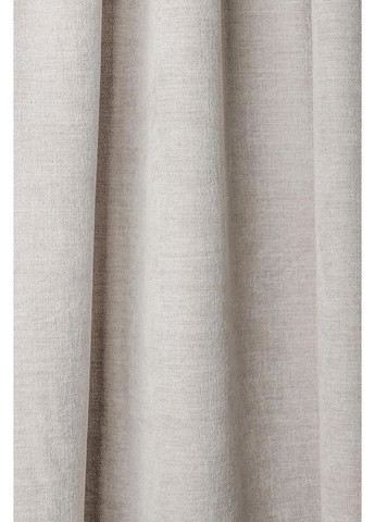 Шторы из матового шенила 2шт. 2,5м х от 2,5м до 3м HYGG (370367083)