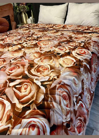 Одеяло двуспальное хлопковое гипоаллергенное 215х145 см (П4К-lito-kovdra-001/18-02) No Brand (306632987)