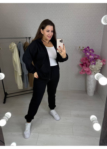 Теплый костюм-двойка из турецкой ангоры в рубчик — ЗАМЕРЫ В ОПИСАНИИ Vione (368880808)