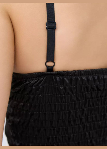 Атласный топ Silk с открытым декольте и регулируемыми бретелями вечерняя блестящая майка No Brand Топ (335870180)