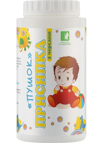 Детская присыпка "Пушок. Пантенол с чередой" 100g (2-963587) EnJee (369791375)