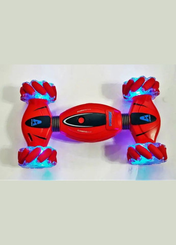 Машинка на радіокеруванні RQ2093 трансформер перекрут трюковий дрифт з керуванням від руки 31см Червона Extreme (315930911)