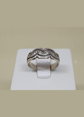 Серебряное кольцо с фианитами. Артикул 1006 АЛМ.НИТЬ,5 AGNI (327416542)