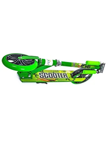 Самокат двоколісний Scooter 460 складний зелений Scale Sports (388508351)