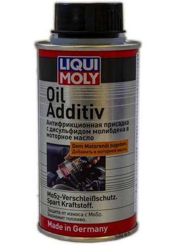 Присадка в масло моторное 125 мл oil additiv mos1 Liqui Moly (282583104)
