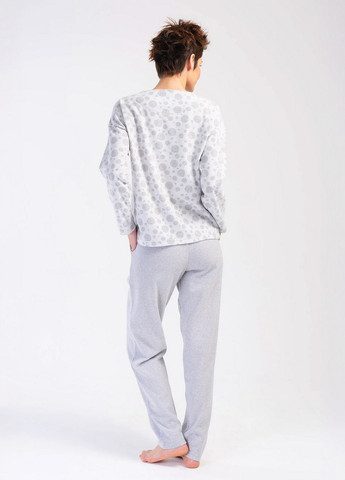 Сіра зимня піжама жіноча Vienetta