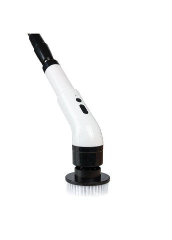 Електрощітка акумуляторна 10 змінних насадок електрошвабра мультифункціональна щітка для збирання телескопічна ручка No Brand (361029113)