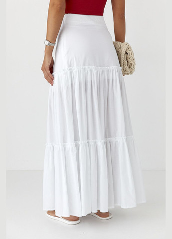 Довга спідниця з прикрасою з перлів Lurex (343277229)