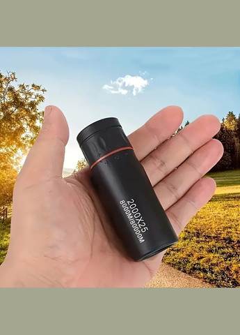 Кишеньковий монокуляр 2000 х 25 HD портативний для подорожей туризму риболовлі риболовлі кемпінгу No Brand (341325099)