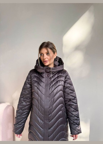 Коричневе Пальто Евєн Mirage