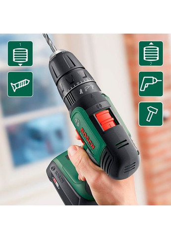 Шуруповерт-дрель аккумуляторная UniversalImpact 18В (0.603.9D4.102) Bosch (360428269)