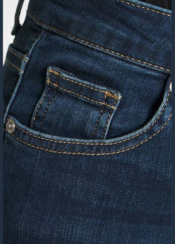 Джинси Skinny High Waist Raw Hem Jeans Dark Blue NA-KD - (320087586)