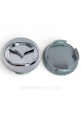 Колпачки в диски 57/50 заглушка для дисков Мазда (4 шт.) Mazda (387345269)