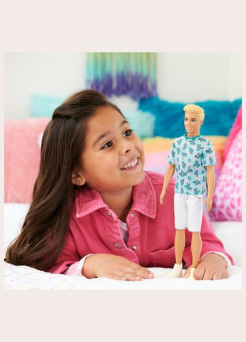 Кукла Кен "Модник" в футболке с кактусами (HJT10) Barbie (290841286)