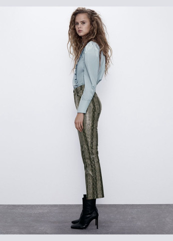 Штаны Змеиный принт 300 Zara (293061015)