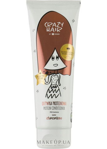 Протеиновый кондиционер для волос "Шоколад" Crazy Hair Protein Conditioner PEH Balance Chocolate 250ml (1156102-31337289) HiSkin (368631876)