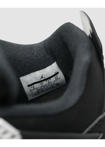 Білі кросівки чоловічі nike air jordan retro 4 white thunder найк аір джордан білі демісезон No Brand