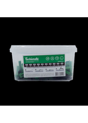 Система вирівнювання плитки 2мм ( кліпси 250/клини 100 ) Yoshimoto (363977846)