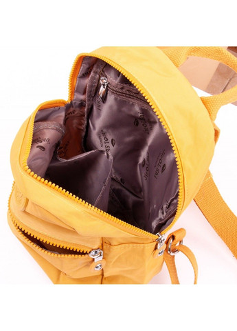 Жіночий рюкзак з тканини 7701 yellow Jielshi (293765353)