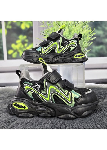 Чорні Осінні кросівки підліткові BBT