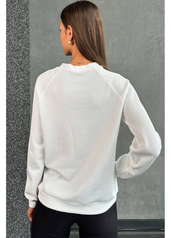 Білий світшот із українським орнаментом, колір білий Nenka (367831854)