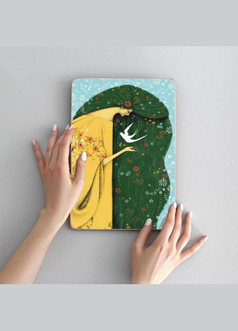 Постер дерев'яний А4 на стіну "Зелені коси" Gifty (293970248)