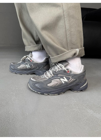 КРОССОВКИ ЖЕНСКИЕ NEW BALANCE 725 GREY BLACK НЬЮ БЕЛАНС 725 No Brand серые демисезоны (367168426)