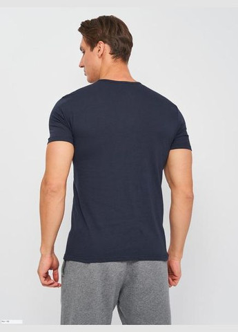 Темно-синяя футболка t-shirt mezza manica girocollo темно-синий Kappa