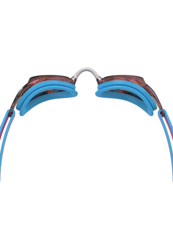 Детские Очки для плавания JUNIOR VANQUISHER 3.0 MIRROR Розовый, Голубой Speedo (367601821)
