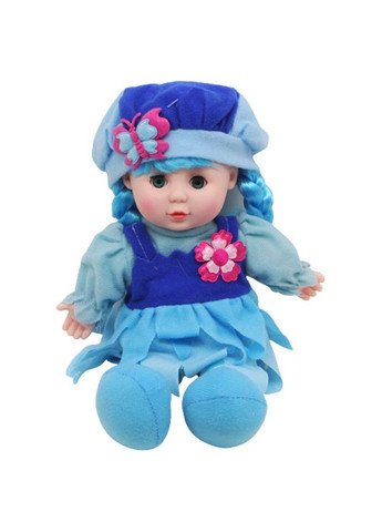 Мʼяка лялька "Lovely doll" (блакитна) MIC (290251734)