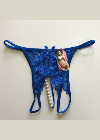 Жіночі трусики стрінги з перлинами (арт.8032) No Brand (346121502)