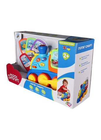 Інтерактивна двомовна іграшка Потяг Смарти розвиваюча іграшка для дітей. ProDobro (370369879)