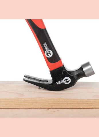 Молоток-цвяходер 450 г ручка фіберглас (HT-0223) Intertool (335872216)