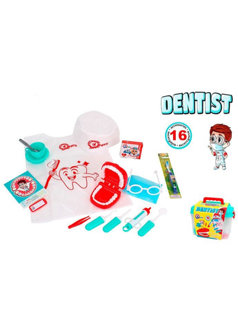 Игровой набор "Стоматолог" 7365TXK в чемодане No Brand (365641160)