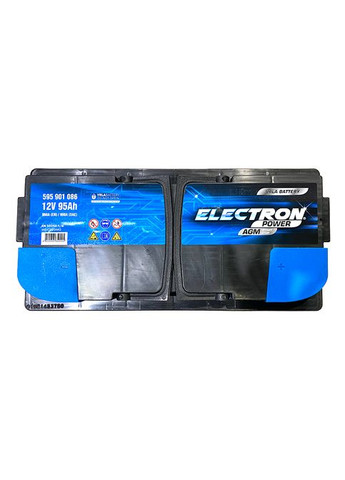 Автомобільний акумулятор START-STOP AGM 6-СТ 95Ah АзЕ 860А (EN) 595901086 Electron (350920929)