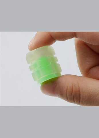 Ковпачки на ніпель, світлонакопичувачі, що світяться зеленим кольором у темряві. No Brand (340825713)