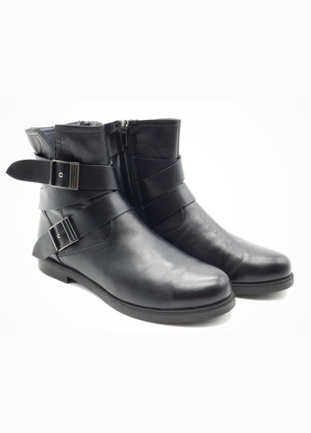 Жіночі черевики чорні шкіряні FS-17-23 27 см (р) Foot Step (259299516)