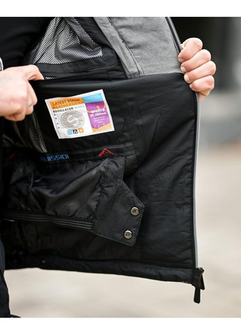 Чорна зимня зимняя курточка ruissiqi blac No Brand