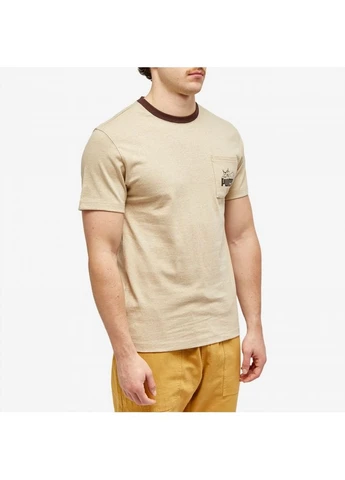 Бежевая футболка x noah pocket t-shirt beige 623866-90 Puma