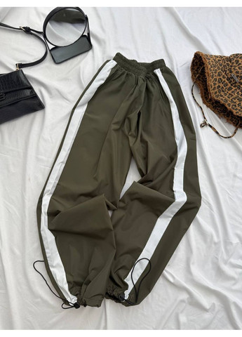 Жіночі хакі штани карго No Brand (354330980)