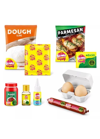 Ігровий набір зі слаймами Shopping Basket Піца (15905B) Slime Mart (375071453)
