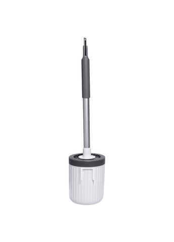 Йоржик для унітазу з підставкою, сірий HP-35015-29G No Brand (362305042)